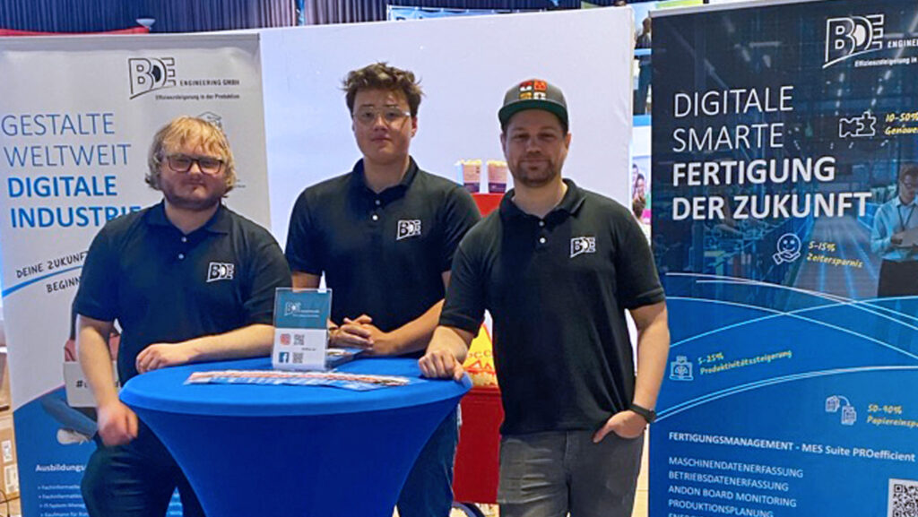 BDE Engineering auf der Ausbildungsmesse in Beverungen 2025