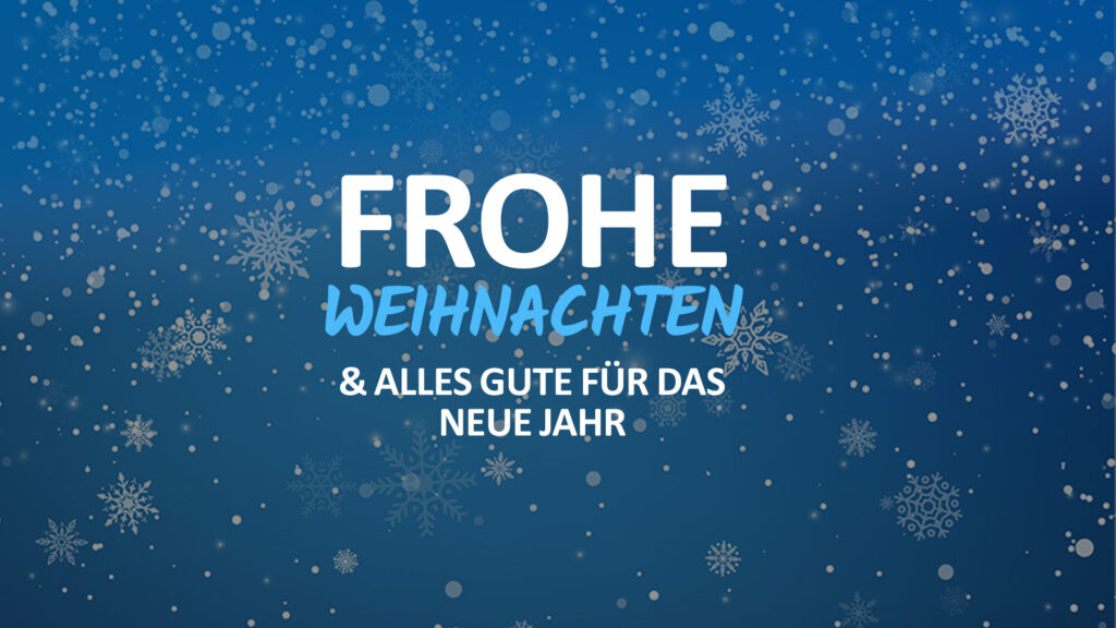 Frohe Weihnachten 2025
