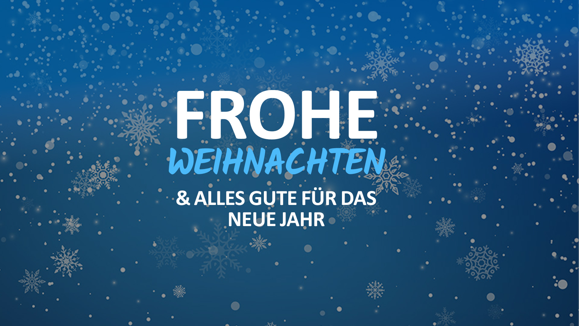 Frohe Weihnachten 2025