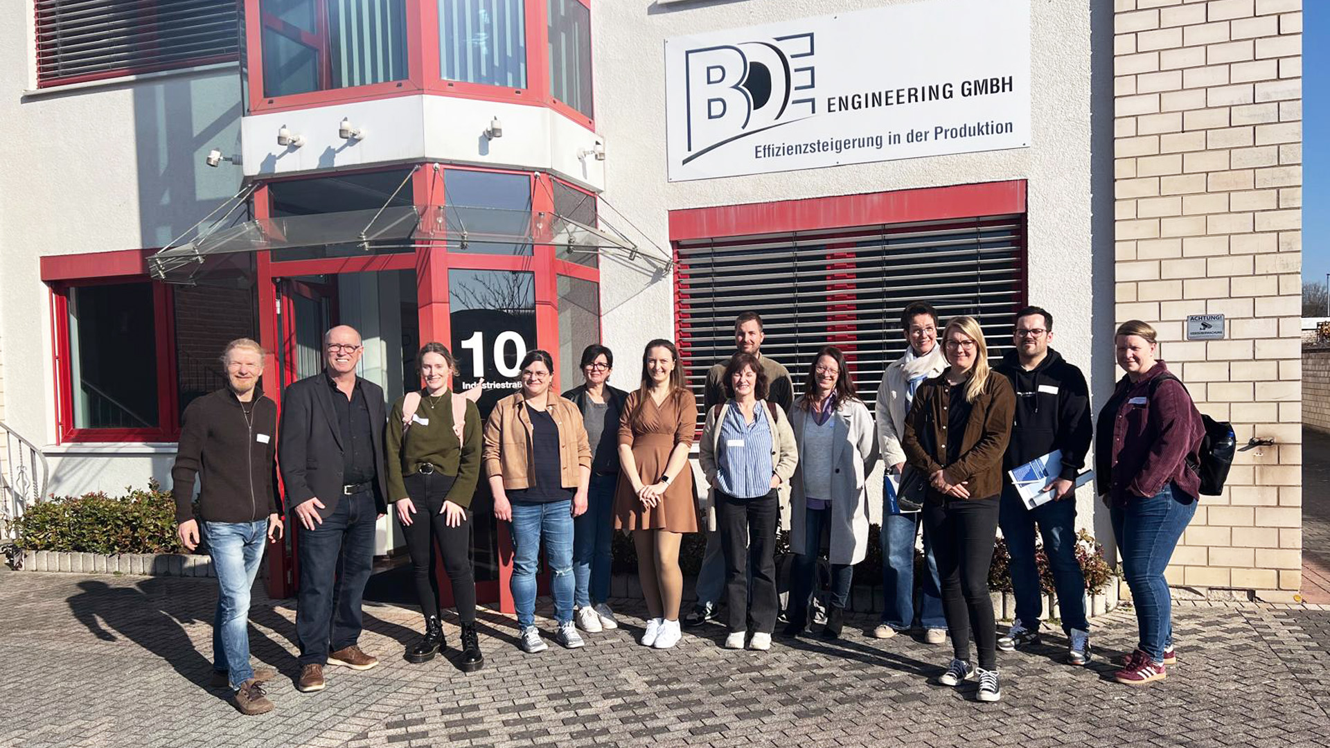 Studien- und Ausbildungsberater zu Gast bei BDE Engineering