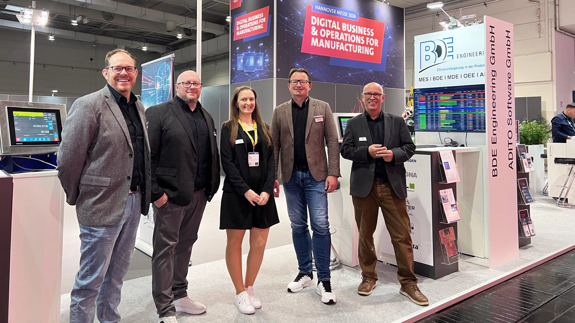 BDE Engineering Messestart Hannover Messe