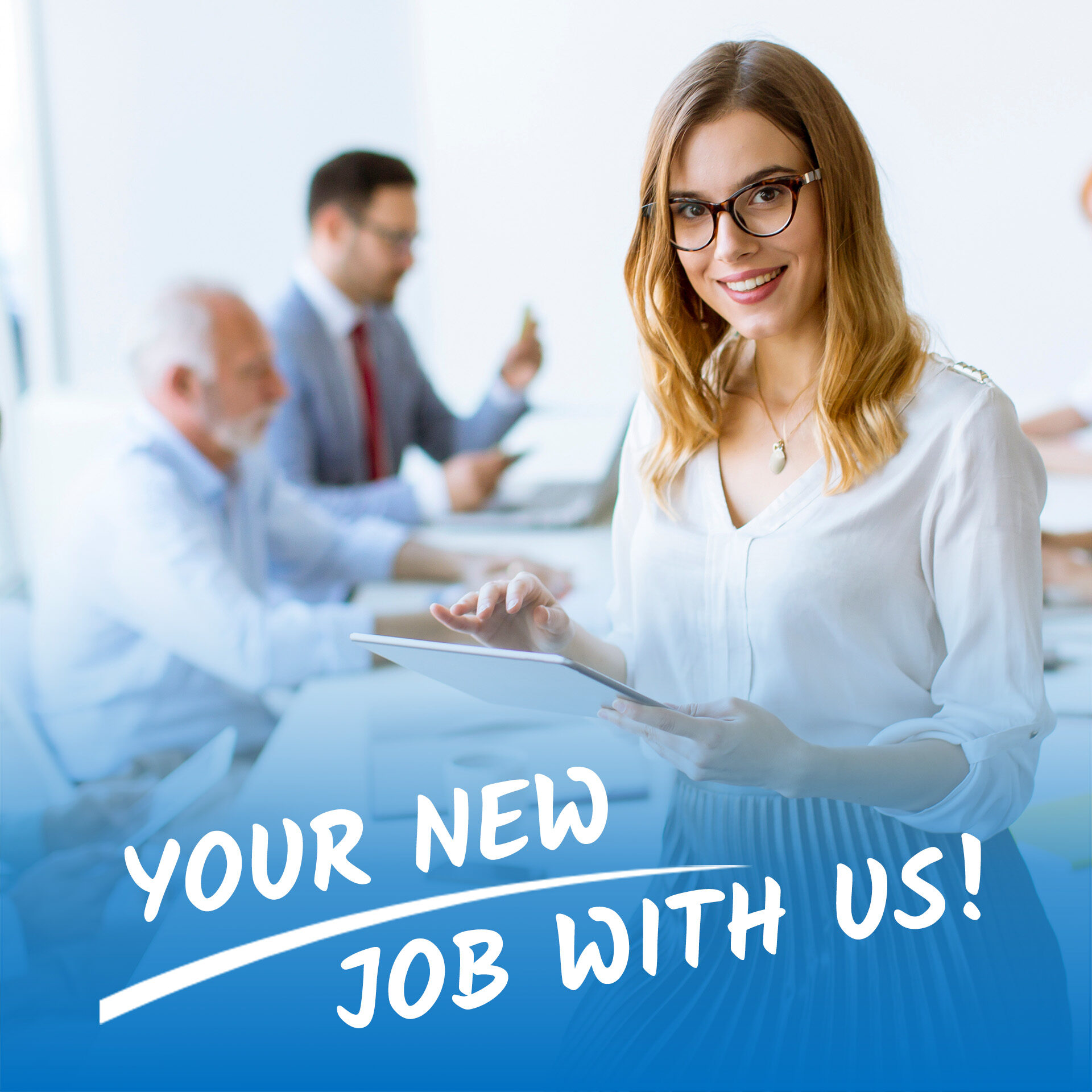 Your new job with us!